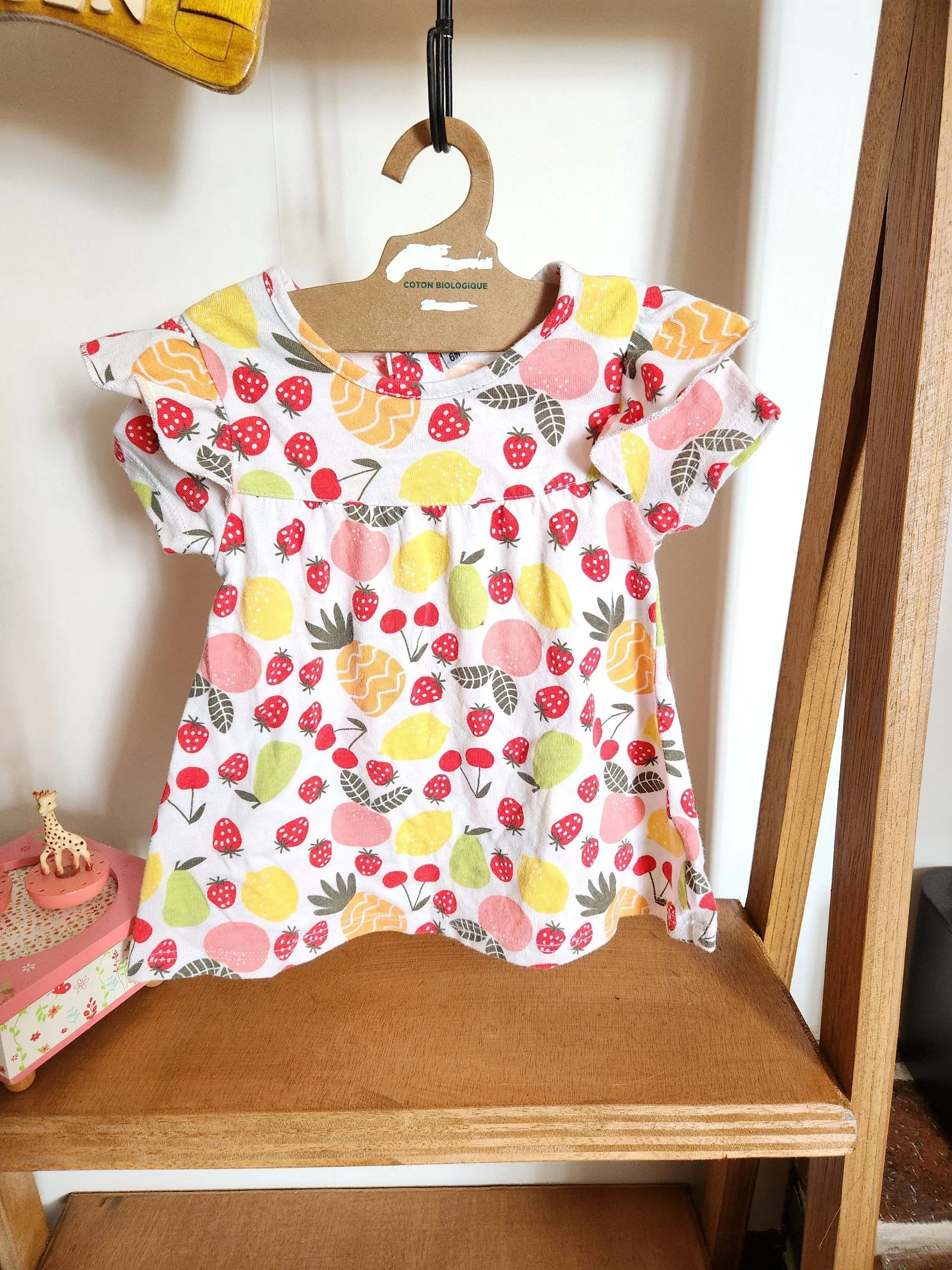 🐻 Vestido de verano floral y frutal – photo 2